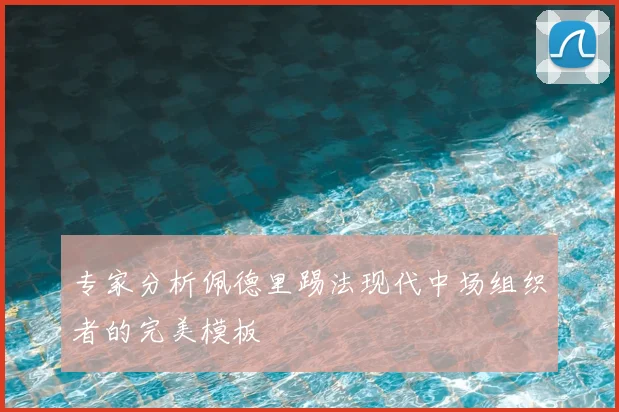 专家分析佩德里踢法现代中场组织者的完美模板